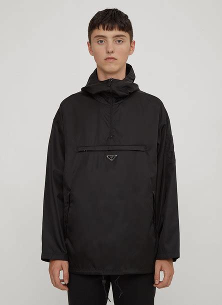 prada half zip jacket